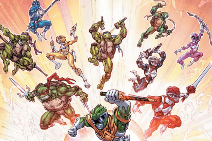 Mighty Morphin Power Rangers VS Teenage Mutant Ninja Turtles II : Couvertures